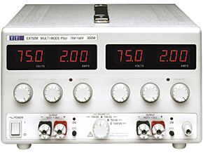 Zasilacz laboratoryjny Kanały:2 0÷75VDC 0÷75VDC 0÷2A 0÷2A Zasilacz laboratoryjny Kanały:2 0÷75VDC 0÷75VDC 0÷2A 0÷2A