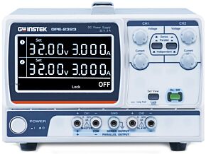 Zasilacz laboratoryjny GW INSTEK Kanały:2 0÷32VDC 0÷32VDC 0÷3A 0÷3A Zasilacz laboratoryjny GW INSTEK Kanały:2 0÷32VDC 0÷32VDC 0÷3A 0÷3A