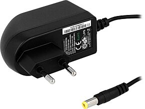 Zasilacz: impulsowy; 24VDC; 1A; Wyj:5,5/2,1; 24W; Wtyczka: EU Zasilacz: impulsowy; 24VDC; 1A; Wyj:5,5/2,1; 24W; Wtyczka: EU