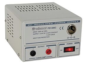 Zasilacz stabilizowany 13,8V DC 6A z gniazdem zapalniczki samochodowej