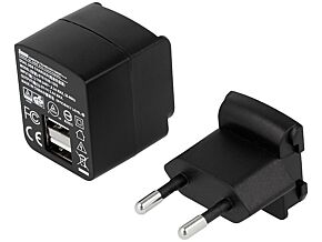 Zasilacz impulsowy 5VDC 2,4A USB A gniazdo x2 12W 0÷40°C Zasilacz impulsowy 5VDC 2,4A USB A gniazdo x2 12W 0÷40°C