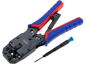 Narzędzie do montażu wtyków RJ 4,6 i 8pin Knipex Narzędzie do montażu wtyków RJ 4,6 i 8pin Knipex