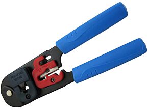 Narzędzie do zaciskania modularnych wtyków RJ45 8P8C