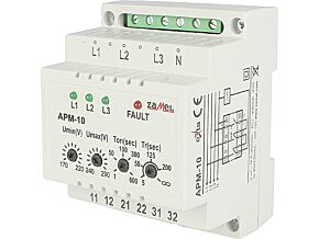 Moduł ZAMEL przekaźnik nadzorczy napięcia Montaż DIN IP20 Moduł ZAMEL przekaźnik nadzorczy napięcia Montaż DIN IP20