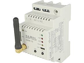 Moduł ZAMEL modułowy sterownik GSM Montaż DIN IP20 Styki NO x2 Moduł ZAMEL modułowy sterownik GSM Montaż DIN IP20 Styki NO x2