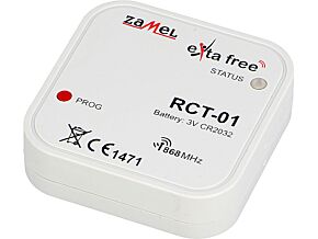 Moduł ZAMEL bezprzewodowy czujnik temperatury IP20 Seria EXTA FREE Moduł ZAMEL bezprzewodowy czujnik temperatury IP20 Seria EXTA FREE