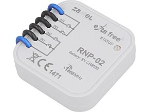 Moduł ZAMEL bezprzewodowy nadajnik Montaż dopuszkowy IP20 Masa:23g Moduł ZAMEL bezprzewodowy nadajnik Montaż dopuszkowy IP20 Masa:23g