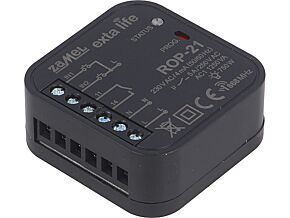 Moduł ZAMEL odbiornik Montaż dopuszkowy IP20 Masa:40g Styki NO