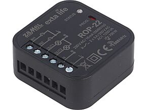 Moduł ZAMEL odbiornik Montaż dopuszkowy IP20 Masa:40g Styki NO x2 Moduł ZAMEL odbiornik Montaż dopuszkowy IP20 Masa:40g Styki NO x2