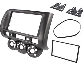 Ramka radiowa Honda Jazz 2002->2008 antracyt Ramka radiowa Honda Jazz 2002->2008 antracyt