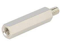 Tulejka dystansowa gwintowana 40mm Gwint wew M6 Gwint zew M6 mosiądz