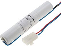 Akumulator SubC(SC) 3,6V Ni-Cd 1500mAh 23x129mm przewody