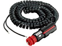 Przedłużacz do zapalniczki samochodowej PRO CAR przewody 8A czarny Przedłużacz do zapalniczki samochodowej PRO CAR przewody 8A czarny