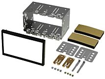 Półkieszeń radiowa uniwersalna 2DIN 188,5x118mm - 173,5x98mm Półkieszeń radiowa uniwersalna 2DIN 188,5x118mm - 173,5x98mm