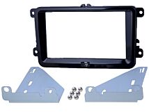 Ramka radiowa 2DIN Seat, Skoda, VW piano-black