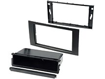 Ramka radiowa 2DIN Ford Focus/C-Max antracyt 2005-> Ramka radiowa 2DIN Ford Focus/C-Max antracyt 2005->