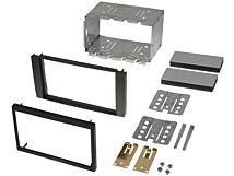 Ramka radiowa 2DIN Ford Focus/C-Max komplet antracyt 2005-> Ramka radiowa 2DIN Ford Focus/C-Max komplet antracyt 2005->