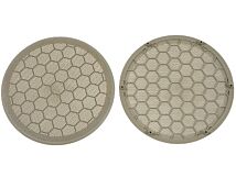 Maskownice głośnikowe VW Golf/Passat (2 szt.) beżowe Maskownice głośnikowe VW Golf/Passat (2 szt.) beżowe