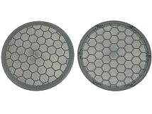 Maskownice głośnikowe VW Golf/Passat (2 szt.) szare Maskownice głośnikowe VW Golf/Passat (2 szt.) szare