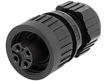 Złącze okrągłe CA 3+PE HIRSCHMANN IP67 wtyk żeński na przewód