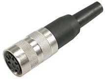 Wtyk M16 C091 5PIN skręcany żeński Amphenol na przewód Wtyk M16 C091 5PIN skręcany żeński Amphenol na przewód