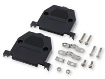 Obudowa D-Sub (25pin) plastikowa czarna UNC4-40 Obudowa D-Sub (25pin) plastikowa czarna UNC4-40