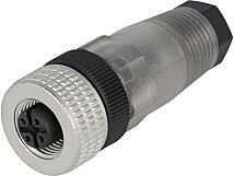 Wtyk żeński M12 4pin HIRSCHMANN A-DeviceNet / CANopen na przewód Wtyk żeński M12 4pin HIRSCHMANN A-DeviceNet / CANopen na przewód