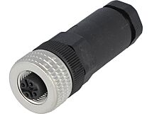 Wtyk żeński M12 5pin HIRSCHMANN A-DeviceNet / CANopen na przewód