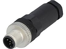 Wtyk męski M12 5pin HIRSCHMANN A-DeviceNet / CANopen na przewód