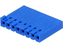 Wtyk przewód-płytka żeńskie 8pin bez styków 2,54mm DUBOX