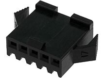 Wtyk przewód-przewód żeński 5pin bez styków 2,5mm NPP 250V Wtyk przewód-przewód żeński 5pin bez styków 2,5mm NPP 250V