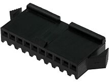 Wtyk przewód-przewód żeński 10pin bez styków 2,5mm NPP Wtyk przewód-przewód żeński 10pin bez styków 2,5mm NPP