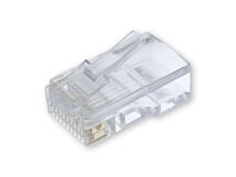 Wtyk 10p/10c z zaciskiem na linkę