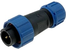 Złącze okrągłe WEIPU wtyk SP13 męski 2PIN IP68 250V na przewód