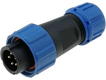 Złącze okrągłe WEIPU wtyk SP13 męski 5PIN IP68 180V na przewód Złącze okrągłe WEIPU wtyk SP13 męski 5PIN IP68 180V na przewód