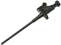 Chwytak pomiarowy cęgowy 60VDC czarny 4mm Chwytak pomiarowy cęgowy 60VDC czarny 4mm