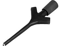 Chwytak pomiarowy cęgowy 2A 60VDC czarny 0,64mm Chwytak pomiarowy cęgowy 2A 60VDC czarny 0,64mm