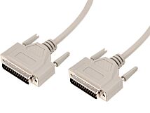 Kabel wtyk D-Sub 25pin - wtyk D-Sub 25pin 10m Kabel wtyk D-Sub 25pin - wtyk D-Sub 25pin 10m