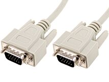 Kabel VGA wtyk D-Sub HD15pin-wtyk D-Sub HD15pin 1,8m
