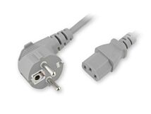 Kabel sieciowy 3m do komputera szary