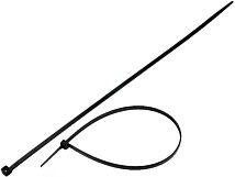 Opaska zaciskowa do wiązki 300x4,8mm czarna Opaska zaciskowa do wiązki 300x4,8mm czarna