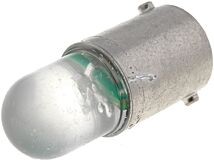 Żarówka bagnetowa LED BA9S 230V DC 350mcd biała Żarówka bagnetowa LED BA9S 230V DC 350mcd biała