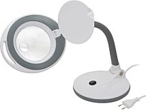 Lupa podświetlana stołowa 3 i 12 dioptrii fi101 30LED SMD 6W