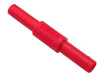 Adapter banan/banan gniazdo 4mm 36A czerwony