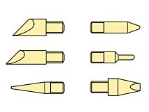 Koncówki wymienne do wypalarki Koncówki wymienne do wypalarki