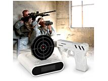 Wystrzałowy budzik - tarcza strzelnicza