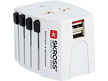 Ładowarka podróżna Skross Travel Adapter World MUV USB