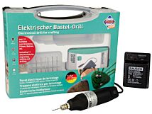 Wiertarka PEBARO 0508EKR z zestawem wierteł, frezów i kamieni szlifierskich Wiertarka PEBARO 0508EKR z zestawem wierteł, frezów i kamieni szlifierskich