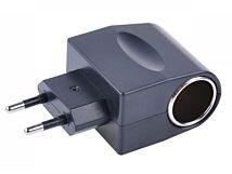 Zasilacz z gniazdem zapalniczki samochodowej 12V/500mA Zasilacz z gniazdem zapalniczki samochodowej 12V/500mA