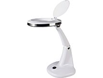 Lupa podświetlana stołowa 5 dioptrii fi 100mm świetlówka T4/12W Lupa podświetlana stołowa 5 dioptrii fi 100mm świetlówka T4/12W